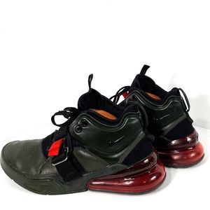 Nike Air Force 270 Sequoia Size 6 Youth Habanero Running Shoes